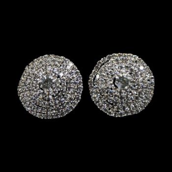 Diamante Earrings  (£1.80 Per Pair)