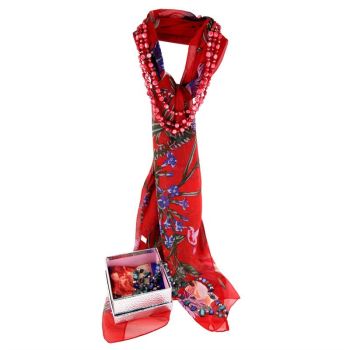 Christmas Scarf & Bead Necklace Gift Offer  (£3.95 Each)