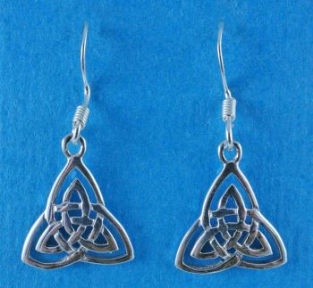 Silver Celtic Drop Earrings (£3.95 Each)