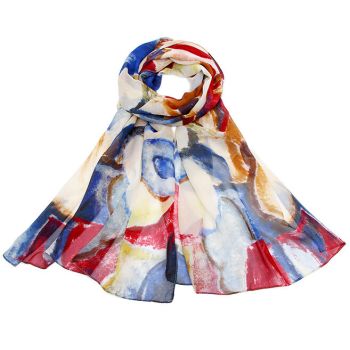 Abstract Print Chiffon Scarves (£1.45 Each)