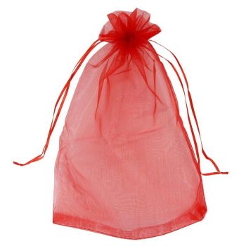XXXL Red Organza Bag (20p Each)