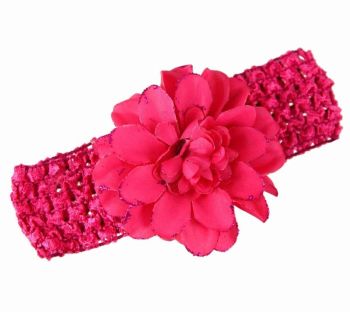 Assorted Bright Flower Kylie Bands (30p Each)