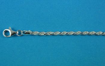 Sterling Silver Solid Rope Chain