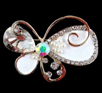 Venetti Diamante Butterfly Brooch (£1.20 Each)