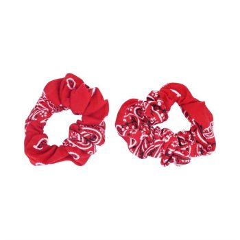 Assorted Paisley Soft Cotton Scrunchies (Approx 53p per card)