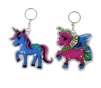 Assorted Unicorn Pegasus Keyrings (20p each)