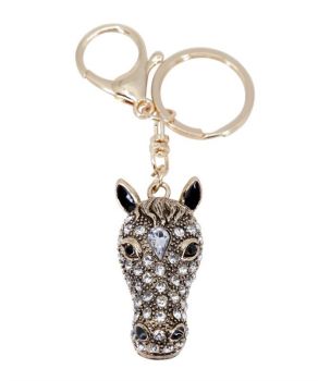 Diamante Horse Keyring/Bag Charm (£1.60 Each)