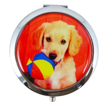 Assorted Puppy Compact Mirror  (£1.25 Each)
