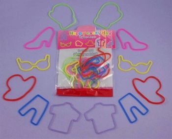 Assorted Clothing Rubber Bands