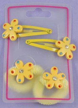 Flower Hair Accessory Sets (Approx 33p per set)