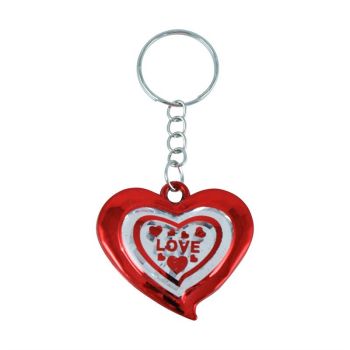 Assorted Love Heart Keyrings (20p Each)