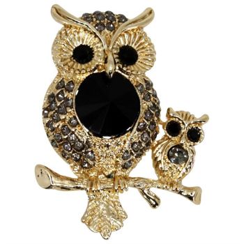 Venetti Collection Owl Brooch (£1.20 Each)