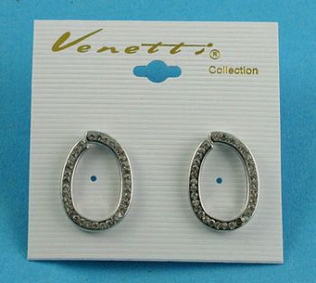 Diamante Earrings (80p Each)