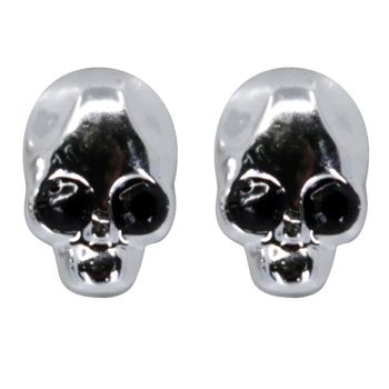 Diamante Skull Magnetic Earrings (Approx 25p Per Pair)