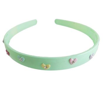 Assorted Heart Alice Band  (approx.35p each)
