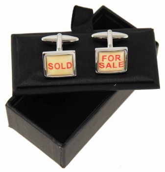 Novelty FOR SALE & SOLD Cufflinks (£2.95 per Boxed Pair)