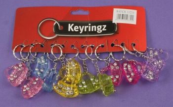 Jewelled Handbag Keyrings
