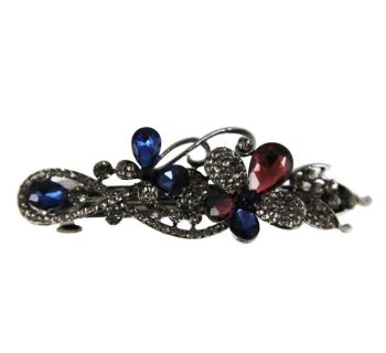 Diamante Flower & Butterfly French Clip  (£1.50 Each)