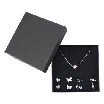 Pendant And Earrings Set With Boxes (£1.40 Each)