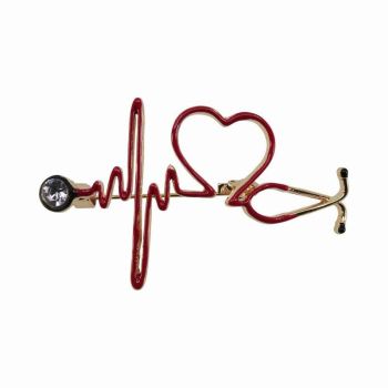 Venetti Heart Rate & Stepthoscope Brooch (95p Each)