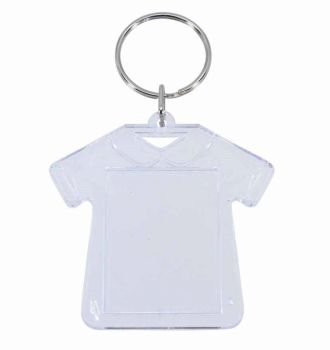 Blank T-Shirt Photo Keyrings (20p Each)