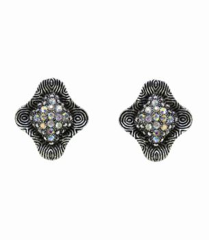 Diamante Clip-on Earrings (90p per pair)