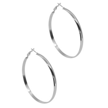 Plain Pierced Hoop Earrings (40p per pair)