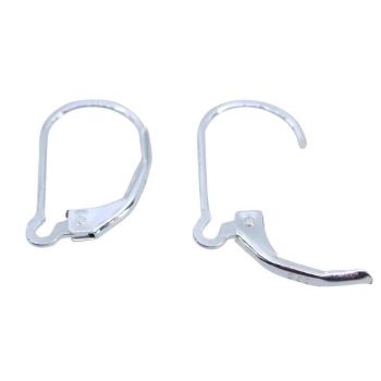 Sterling Silver Lever-back Earring Findings (£1.60 per pair)