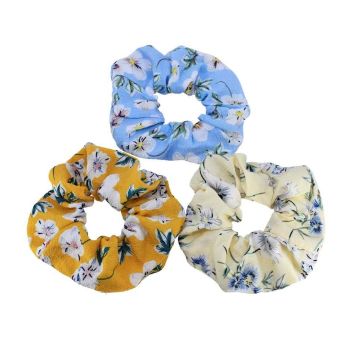Assorted Floral Scrunchies (35p Each)