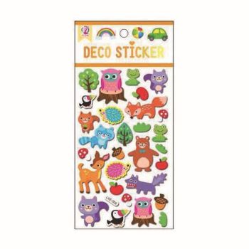 Assorted Embossed Animal Stickers (20p per sheet)