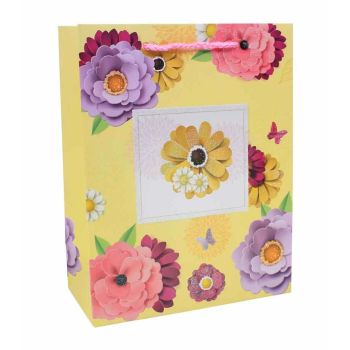 Assorted Floral Themed Gift Bags (40p Each)
