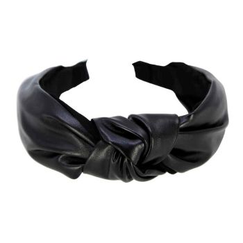 Leatherette Knot Alice Band (£1.40 Each)