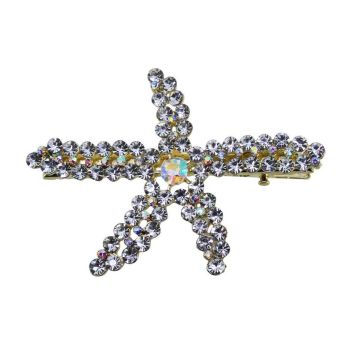 Diamante Starfish Concord Clip (75p Each)