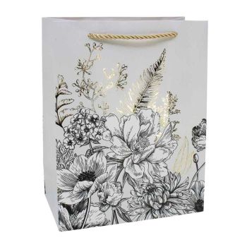 Assorted Floral Gift Bags (40p Each)