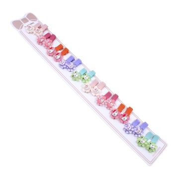 Kids Covered Concord With acrylic daisy With Animal Motif (£0.36 per Pair)