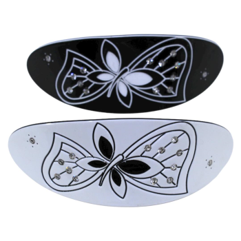 Diamante Butterfly French Clip (70p Each)