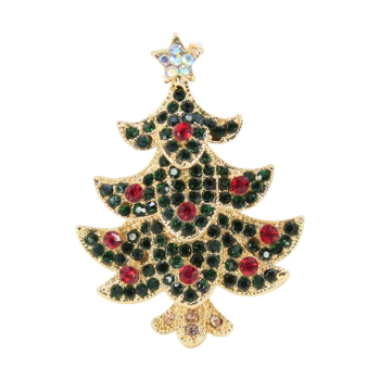 Christmas Tree Brooch (£1.75 Each)