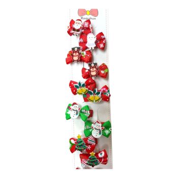 Christmas Concord clip with Christmas Motifs £0,35 each )