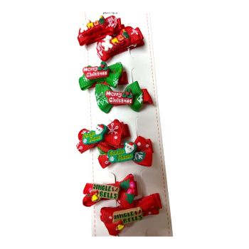 Christmas Concord clip with Christmas Motifs £0,35 each )
