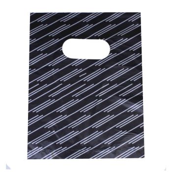 Small Diagonal Lines Carrier Bags (£1.75 per pack)