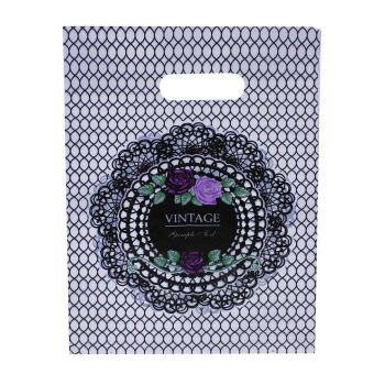 Large Floral Carrier Bags (£4.80 per pack)