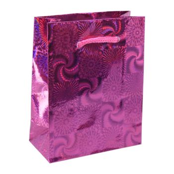 Assorted Mini Holographic Gift Bags (Approx. £0.08 Each)