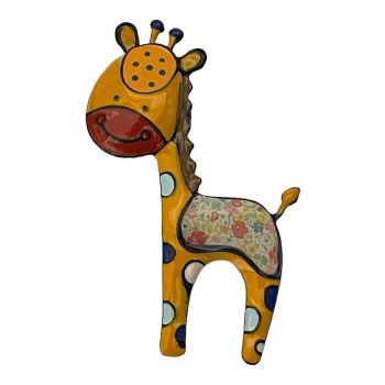 Hand painted Giraffe brooch (£1.30 Each)
