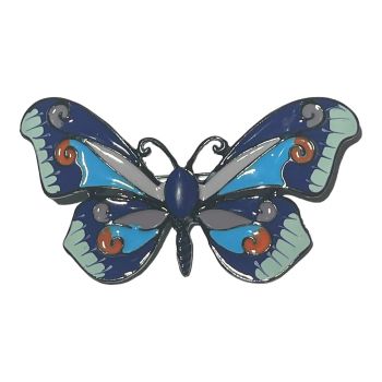 Ladies Hand Painted Enamel Butterfly Brooch ( £ 1.30 Each )