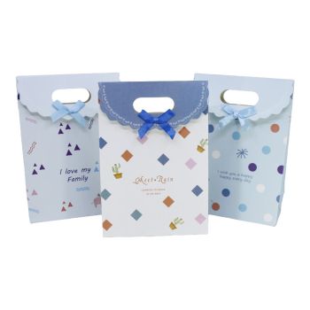 Paper Gift Bag With Velcro Fastener (£0.20 Each )