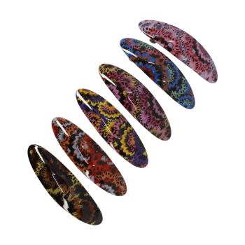 Abstract Ladies Acrylic French Clip (£0.40 Each )