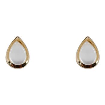 Clip-on Teardrop Stud Earrings (£1 per pair)