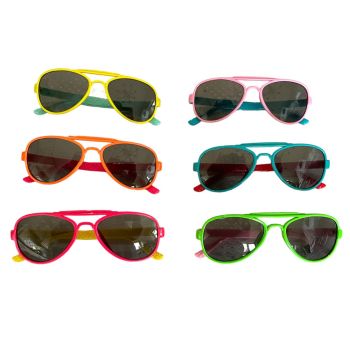 Kids Assorted Unisex Aviator Sunglasses -(£0.50 Each )