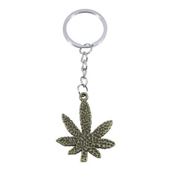 Cannabis Leaf Keyring (£0.30 Each) 