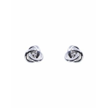 Silver Knot Stud Earrings (£2.95 per pair)